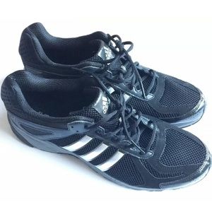 Adidas Triple Black Running Shoes size 14